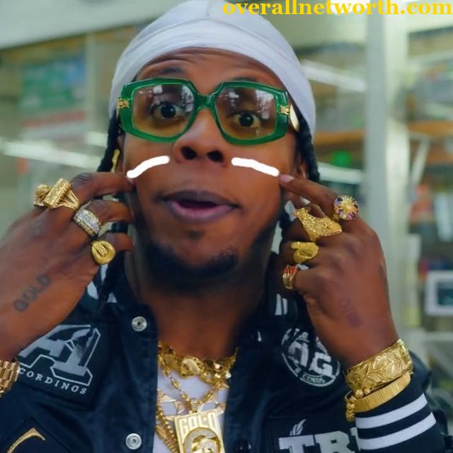 in this picture Trinidad James wearing gold